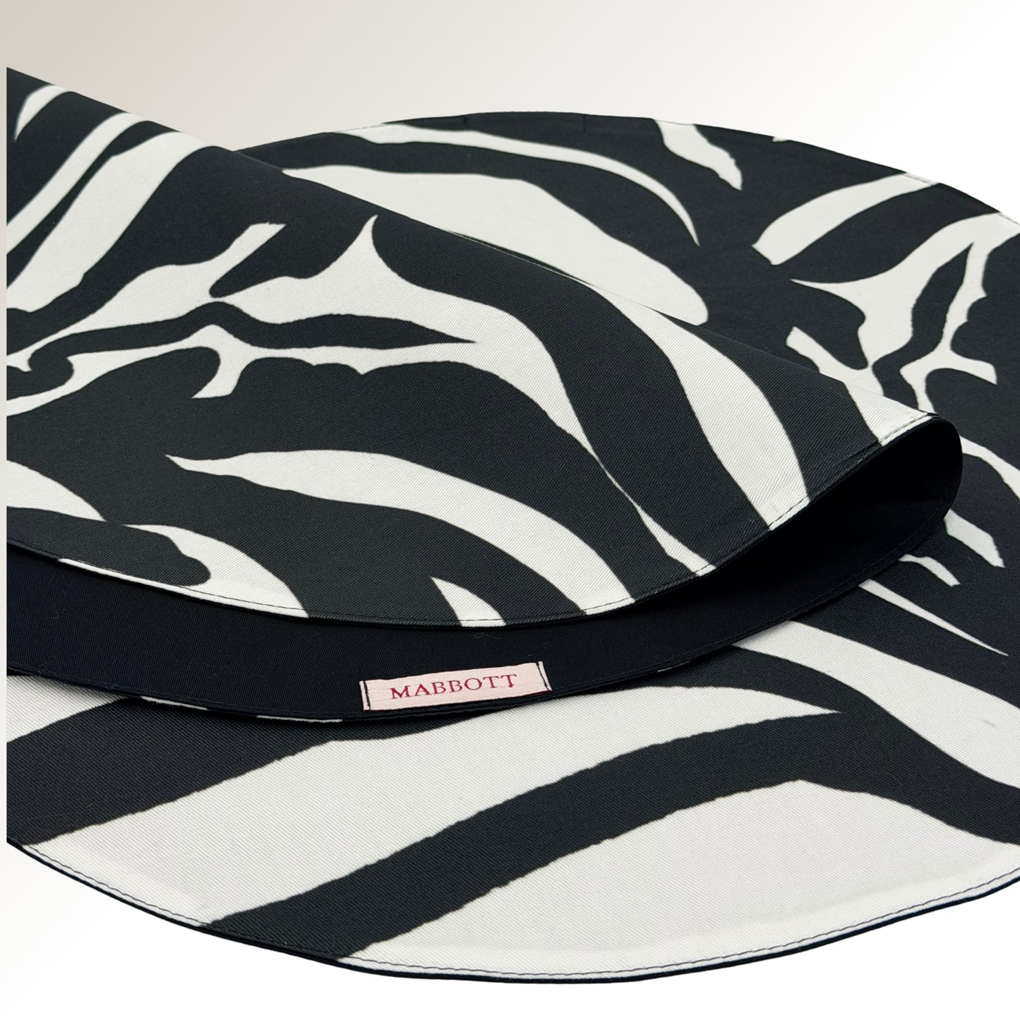 Zebra placemats.
