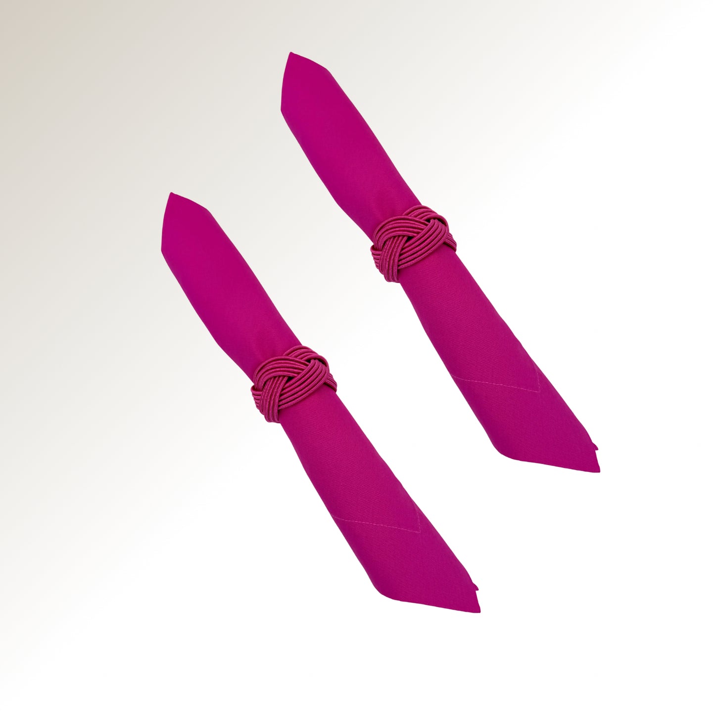Shock pink ring.
