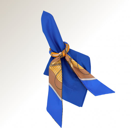 Royal blue twilly ring.