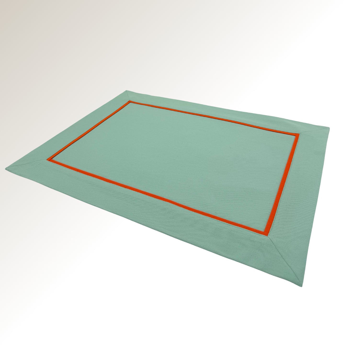 Mint Orange Classic placemats.