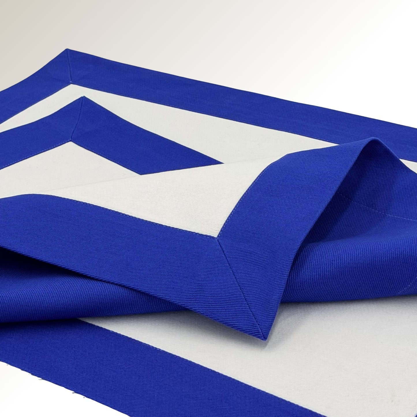 Royal blue signature placemat.