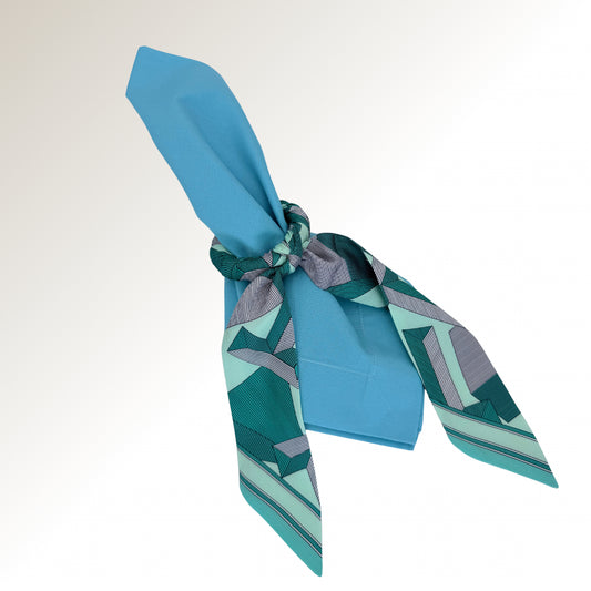 Turquoise twilly ring.