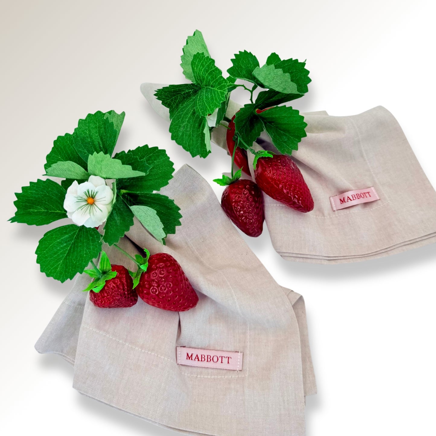 Strawberries ring.