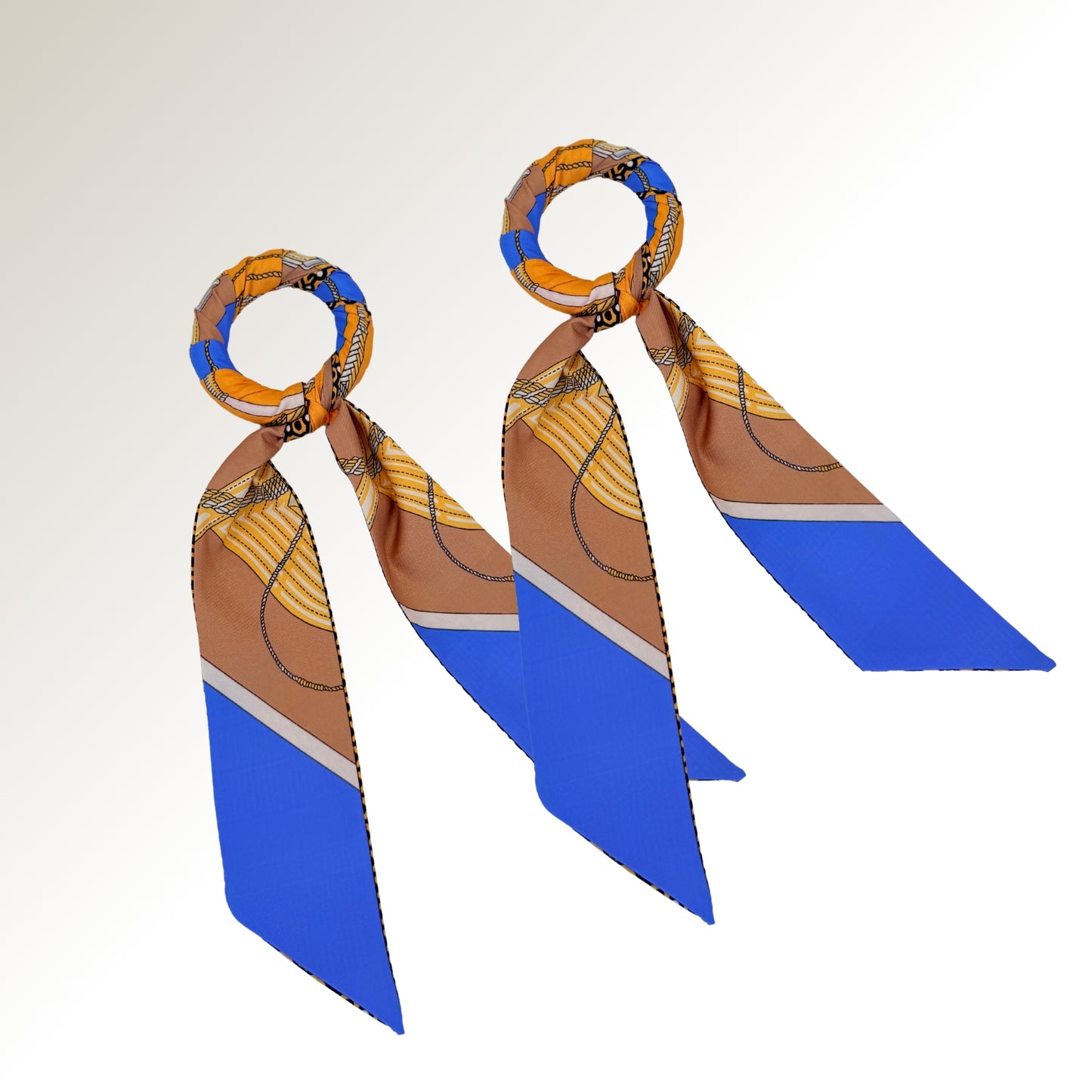 Royal blue twilly ring.
