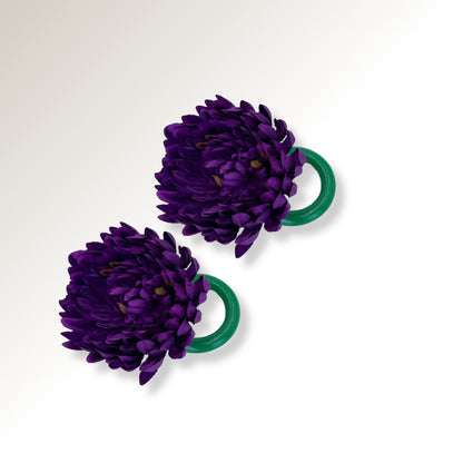 Purple peony ring.