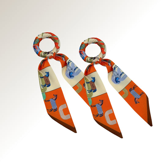Orange twilly ring.