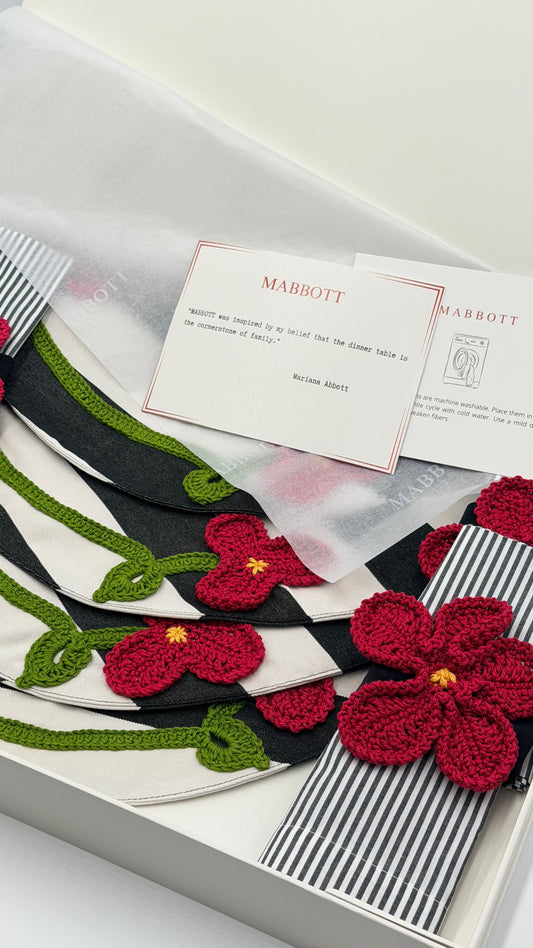 The crochet set.