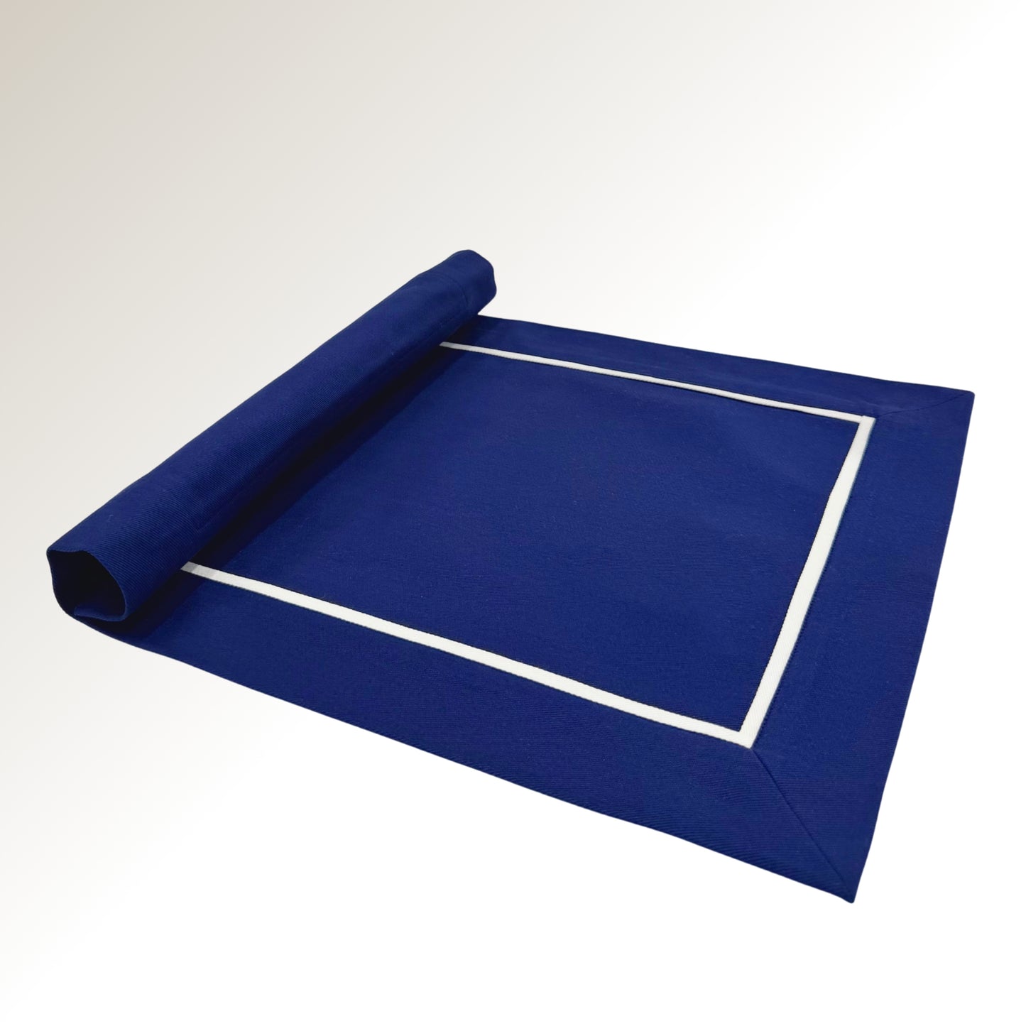 Navy white classic placemats.
