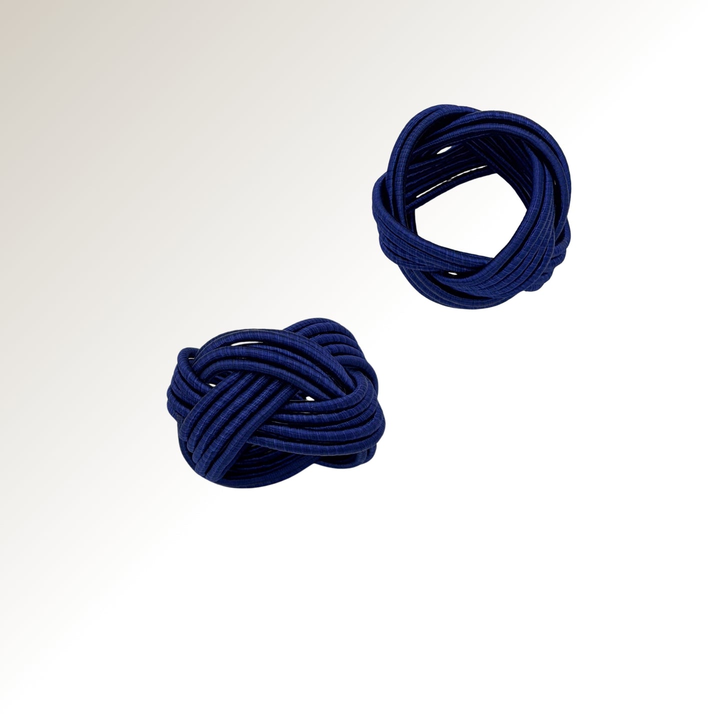 Navy blue ring.