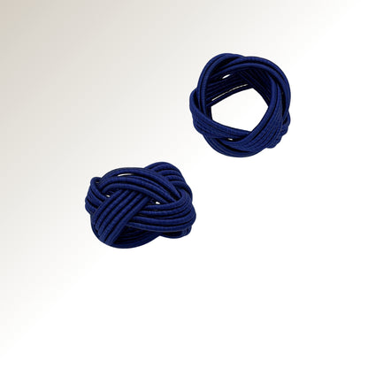 Navy blue ring.