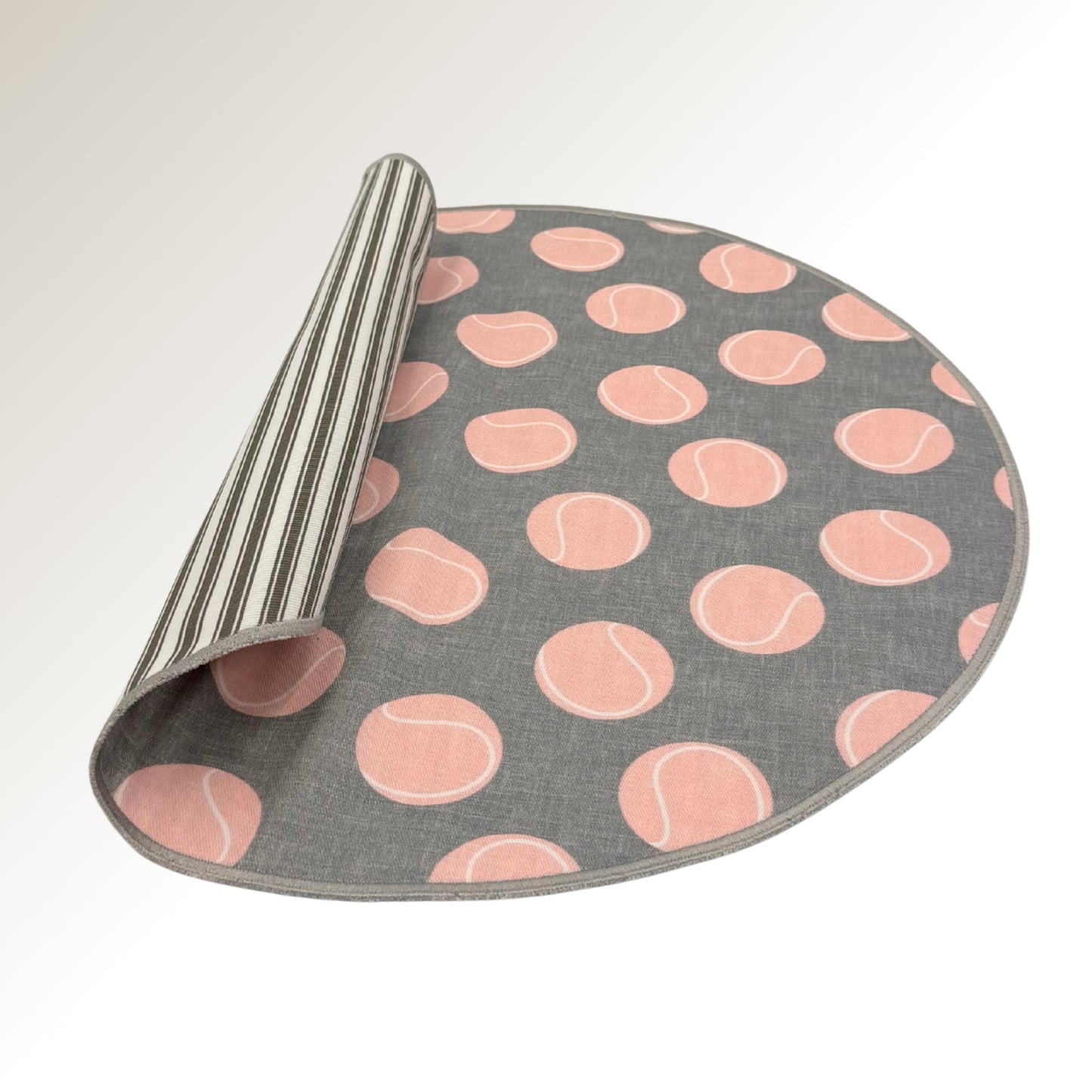 Pink Paddle placemats.