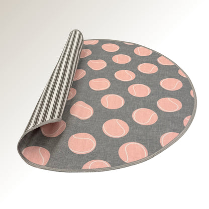 Pink Paddle placemats.
