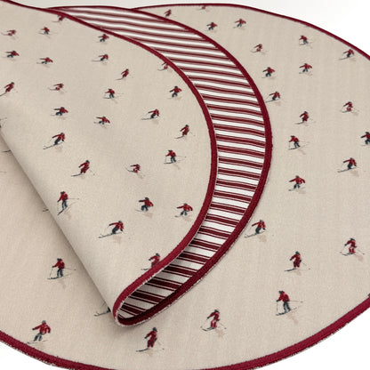 The Skiers placemats.