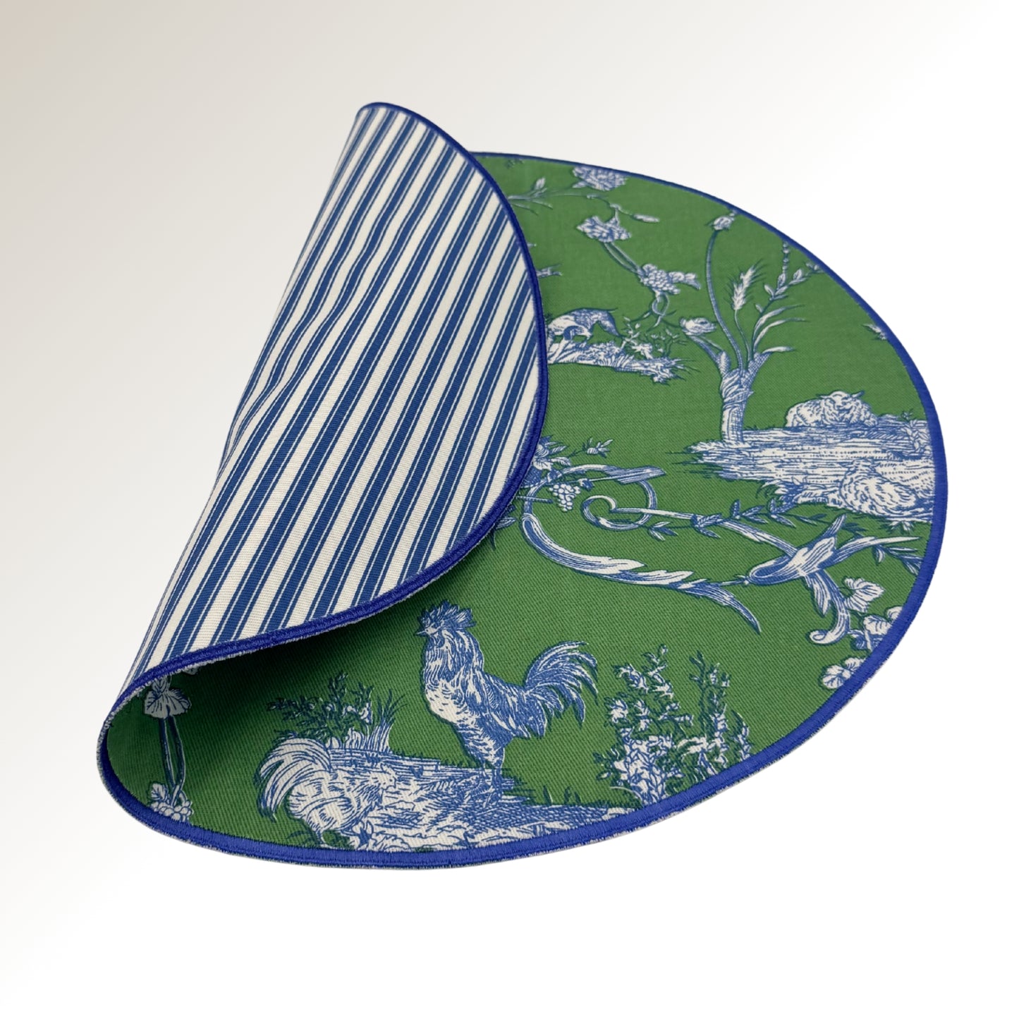 Green garden placemats.