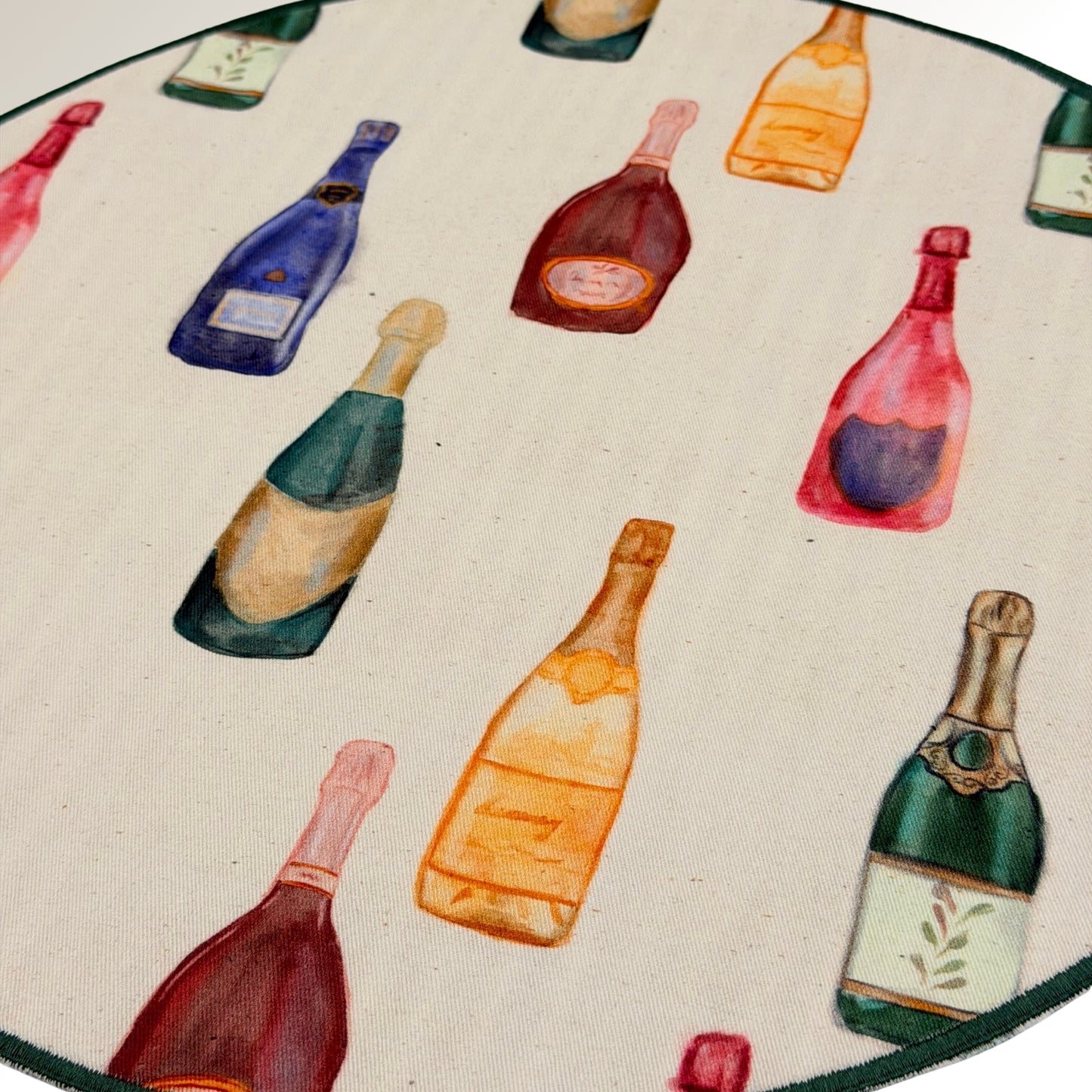 Bottles placemats.