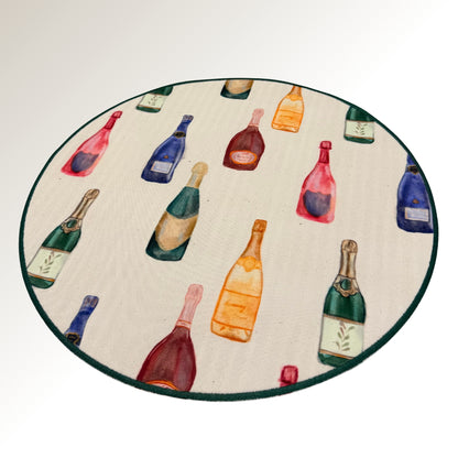 Bottles placemats.