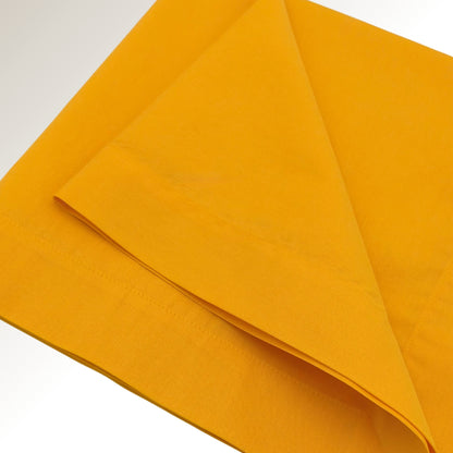 Yellow napkin.