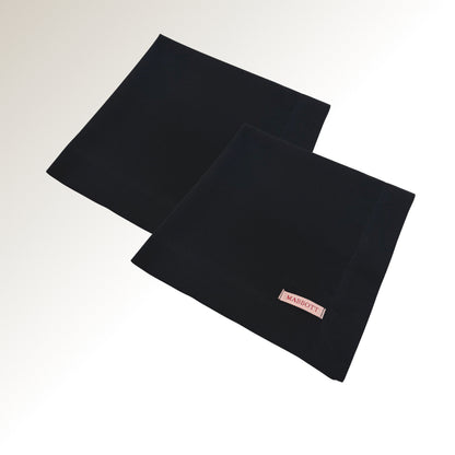 Noir napkin.