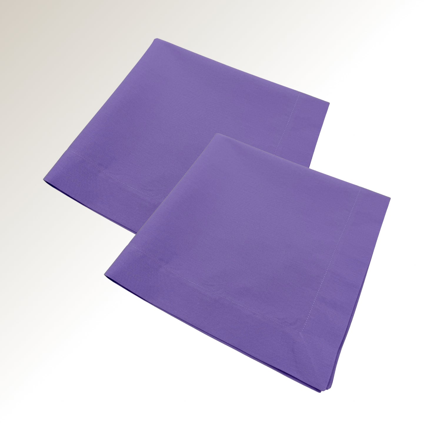Lilac napkin.