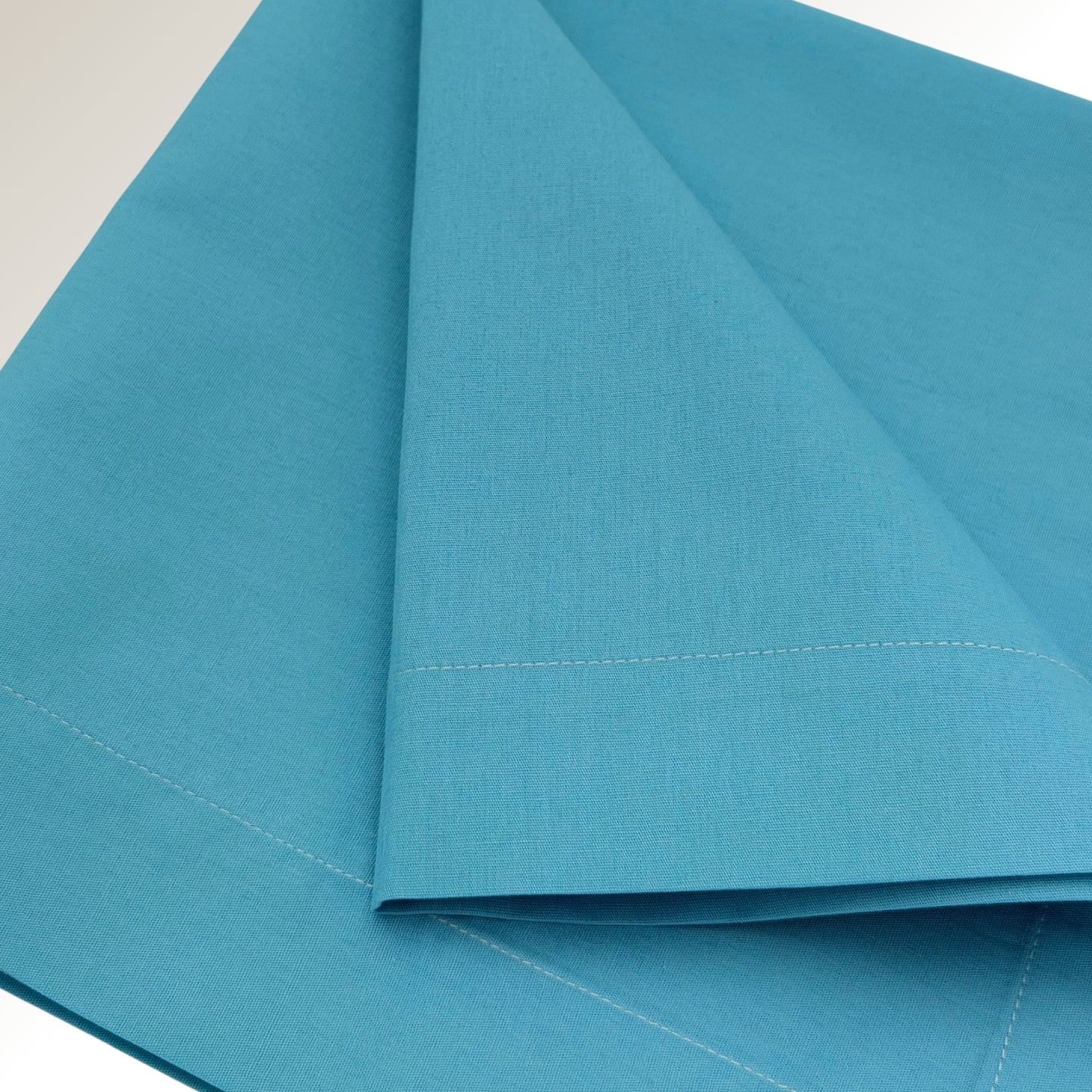 Turquoise napkin.