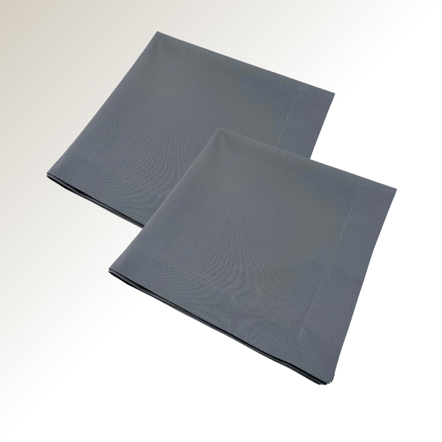 Gray napkin.