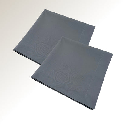 Gray napkin.