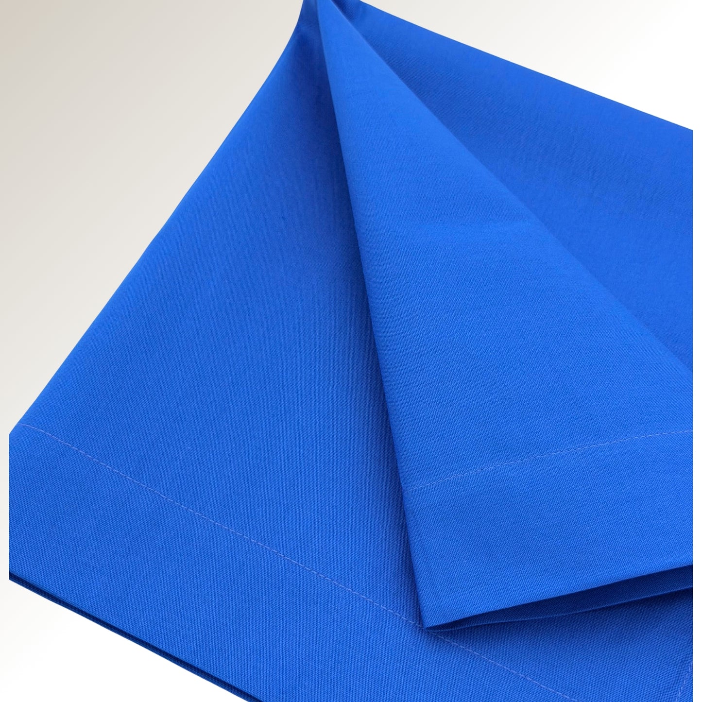 Retro blue napkin.