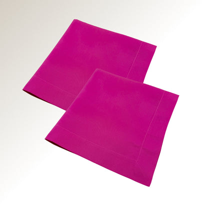 School pink napkin.
